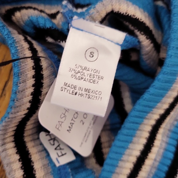 Brand New FASHION NOVA BODYCON MOCK NECK CROP TOP & MINI SKIRT SET-S - Picture 6 of 6